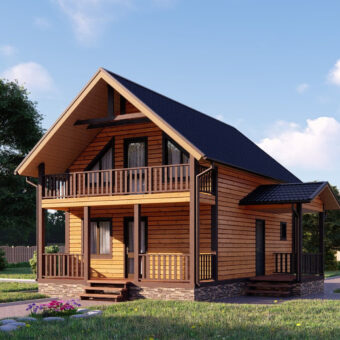 Двухэтажные дома